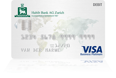 Visa Platinum Business Debit Card