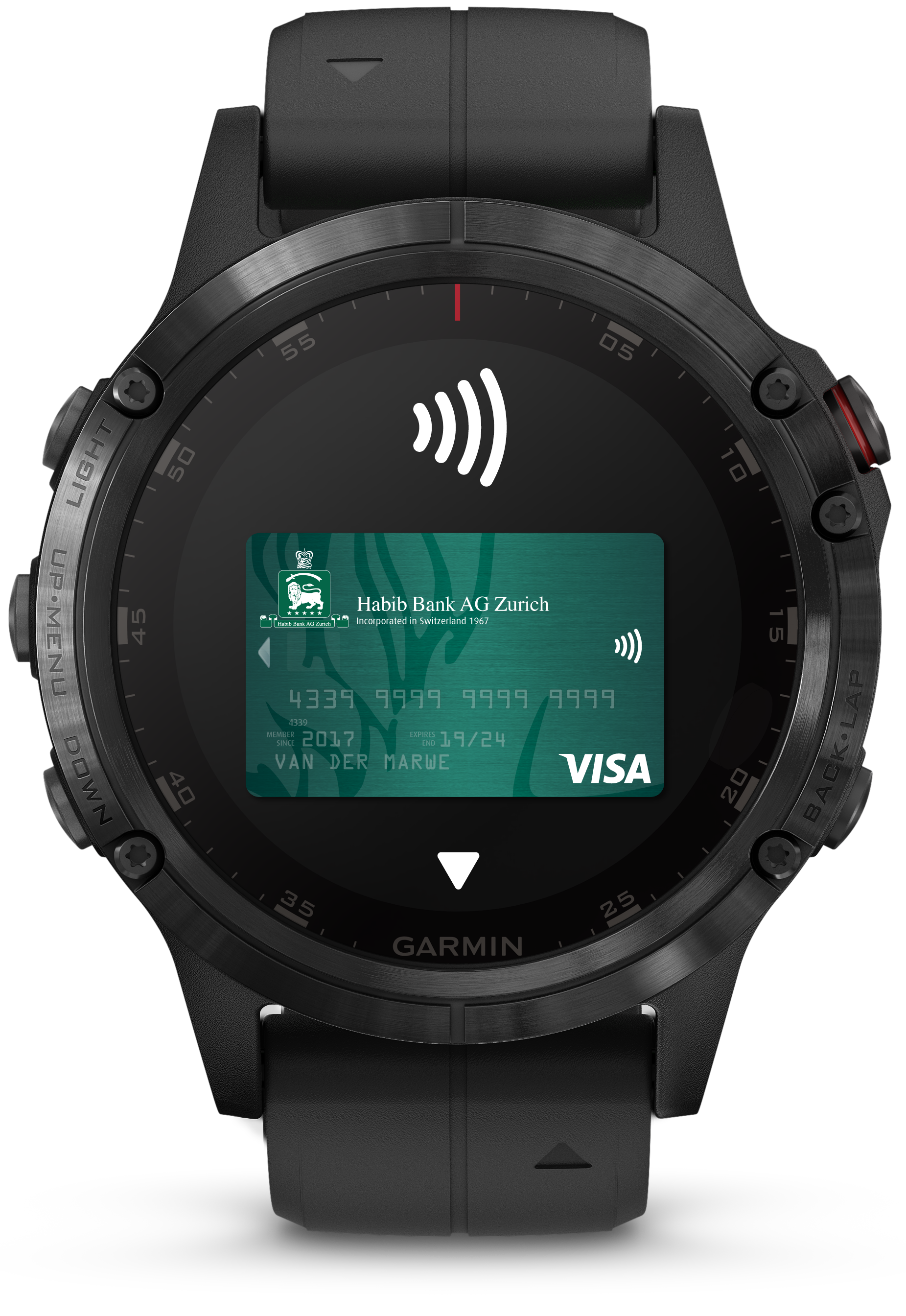 Garmin fenix hot sale garmin pay