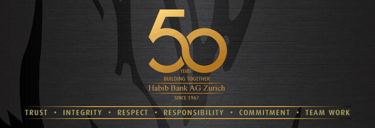 Habib Bank AG Zurich - 50 Years